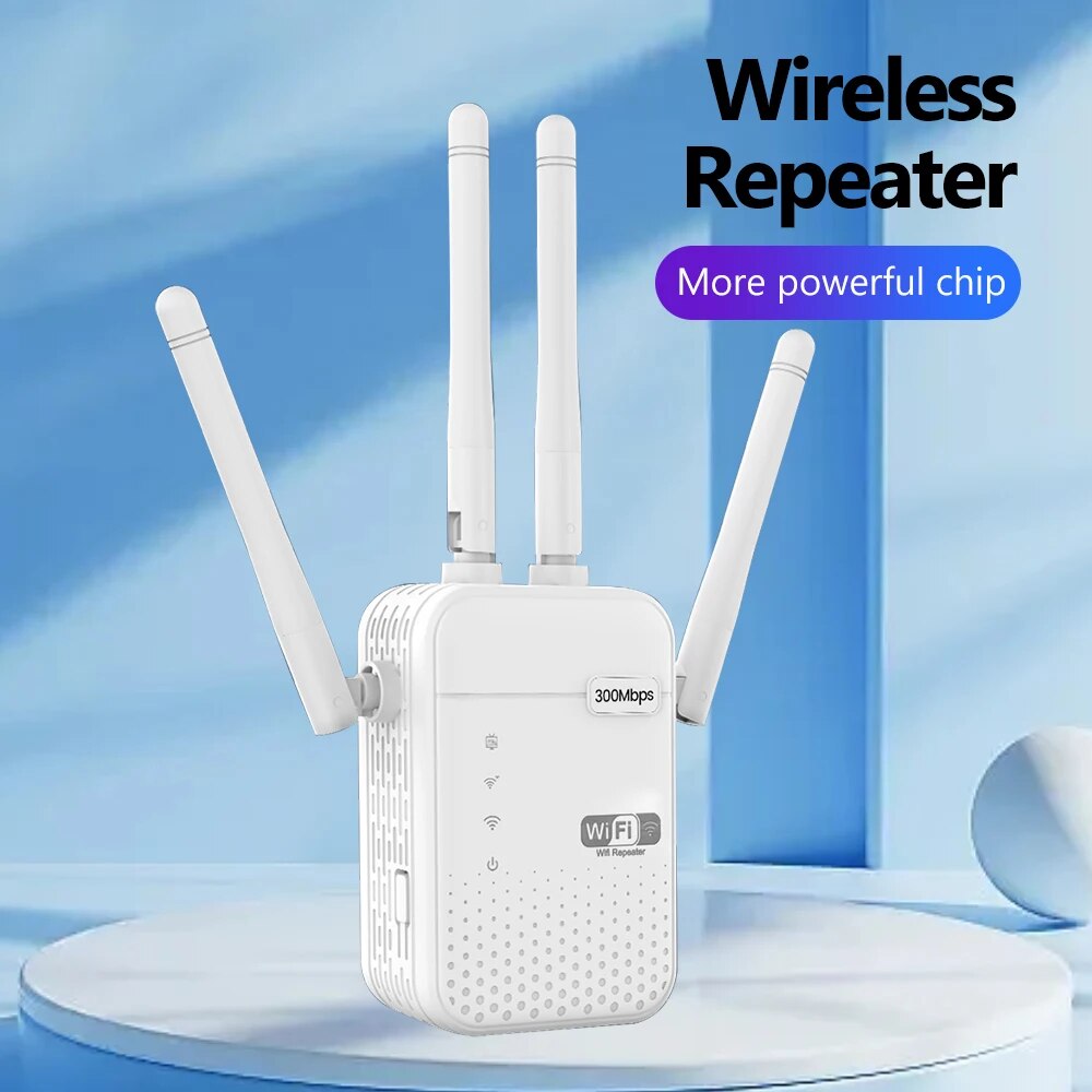 300Mbps ワイヤレス WiFi リピーター 2.4 グラム信号ルーター 802.11N 長距離ワイヤレス WiFi エクステンダーアンプ WIFI ブースター