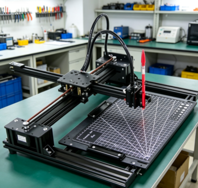 DIY LY Drawbot ペン描画ロボット、CNC V3 シールド付き Corexy XY プロッター、描画、書き込み、レタリング プロジェクト用
