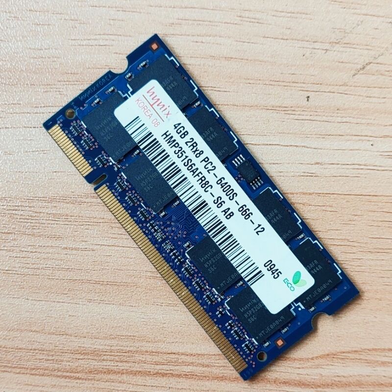 DDR2 RAM 4GB 800MHz ノートパソコン用メモリ DDR2 4GB 2RX8 PC2-6400s-666-12 SODIMM 1.8V