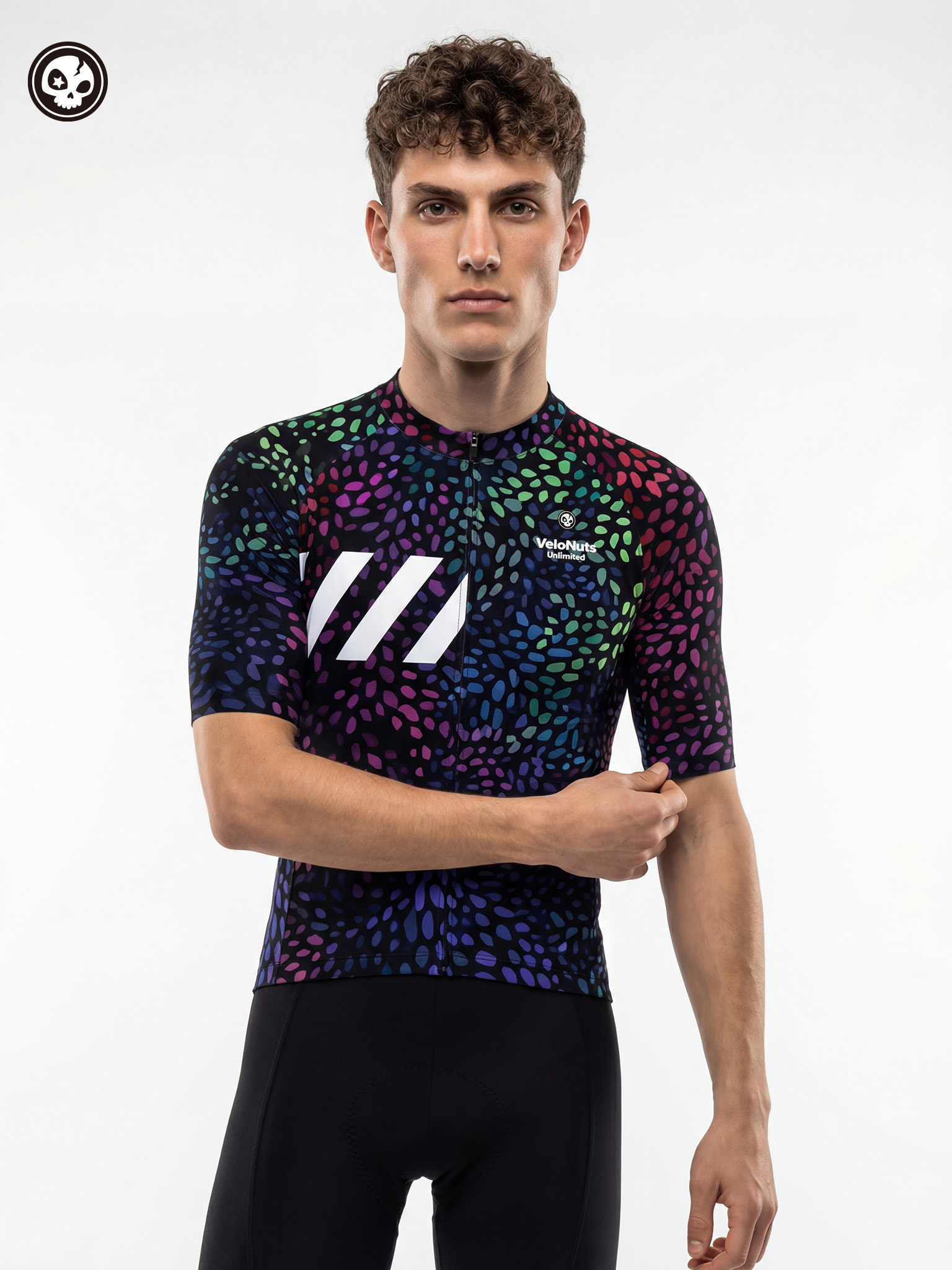 VELONUTS プロフェッショナル夏サイクリングジャージ軽量高弾性通気性半袖ジャージ男性女性サイクリング服