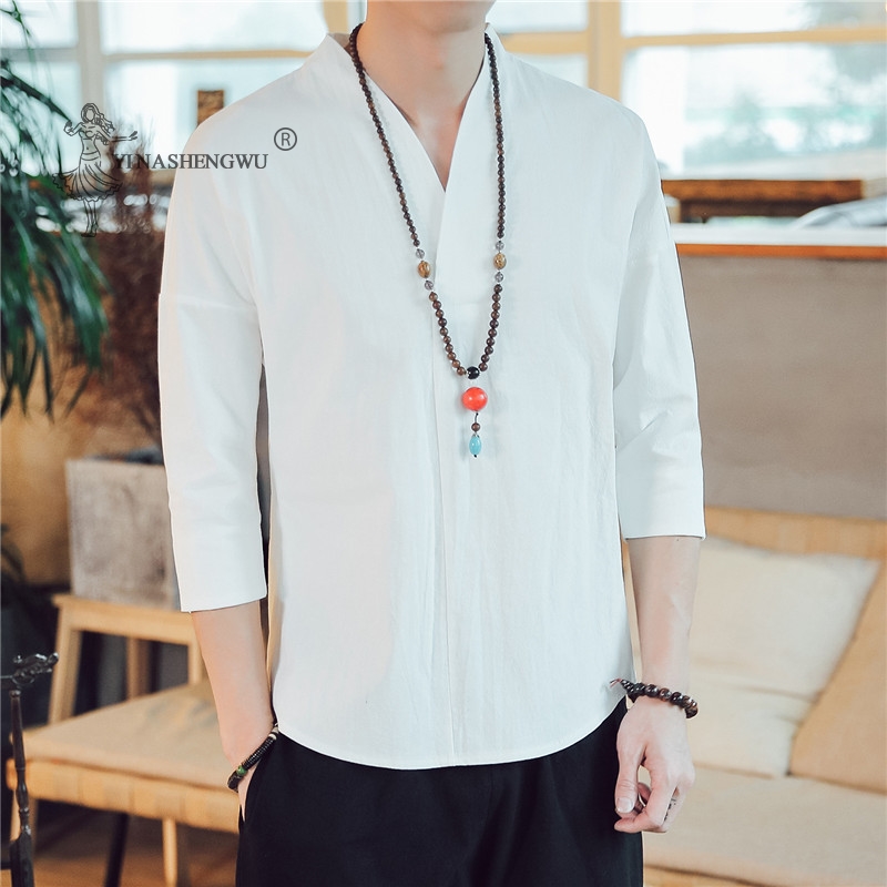 着物日本人男性ショート半袖シャツ Tシャツ日本原宿ズボンアジア男性夏浴衣羽織カーディガン衣装