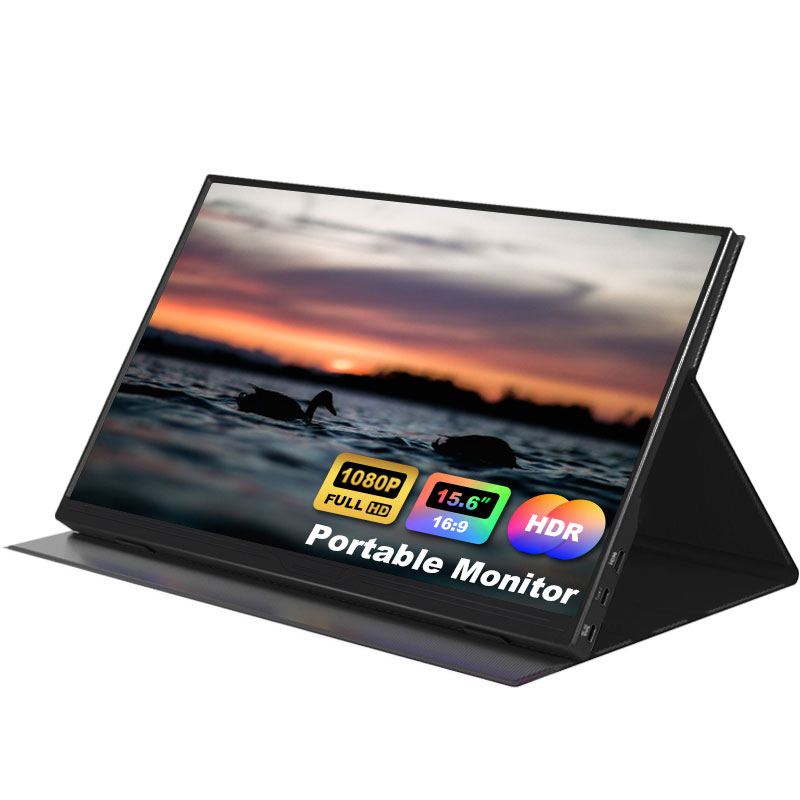 15.6 インチポータブルモニタードライバーレストリプルモニター Portatil スクリーン折りたたみパッド拡張スクリーンラップトップデュアルスクリーン