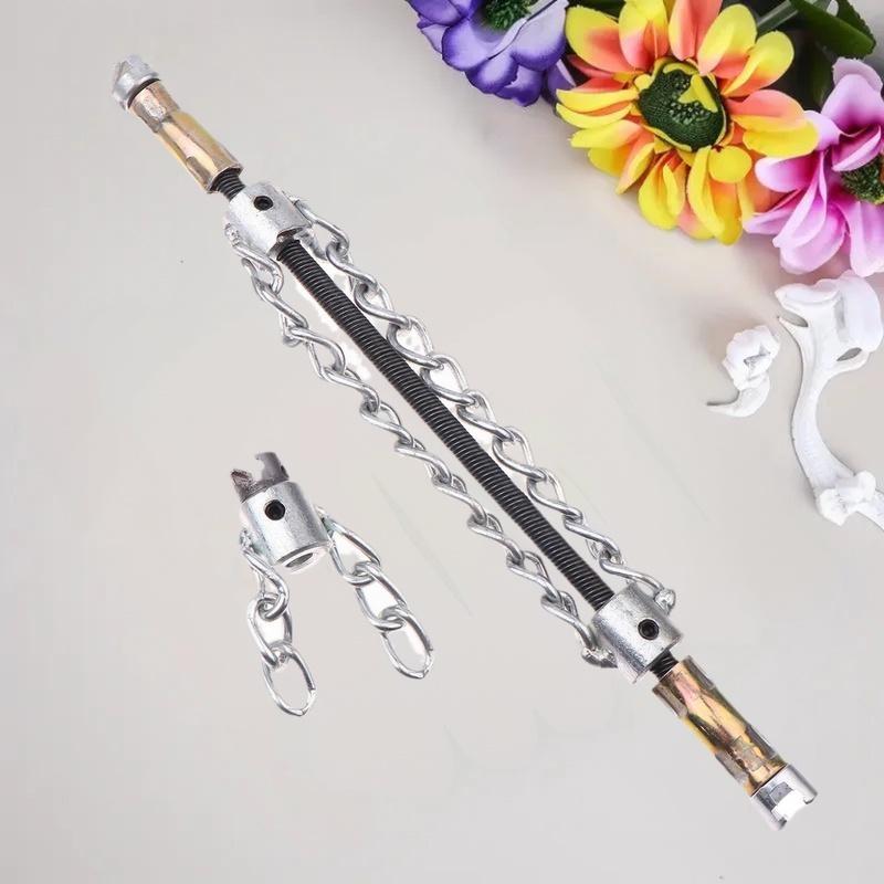 フレックスシャフト回転ケーブル下水道浚渫ツール - 16mm スプリングのスケール除去に最適