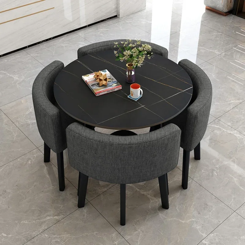 Modern Dining Coffee Table Sets White Center Multifunctional Coffee Table Sets Family Traje De Sala De Estar Nordic Furniture