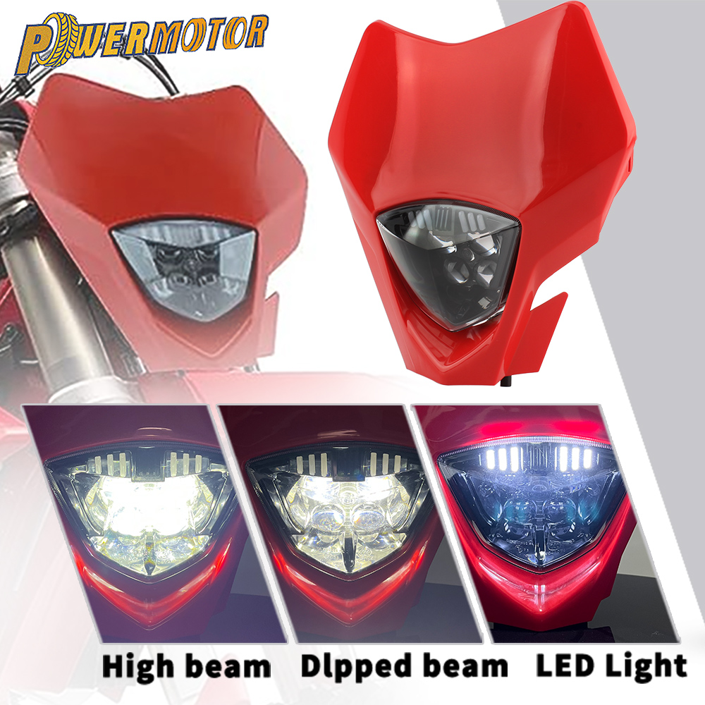 エンデューロオートバイ LED ヘッドライト芯ガスガス EC 250 300 250F 350F EX300 250F 350F 450F MC 250F 450 モトクロスアクセサリー