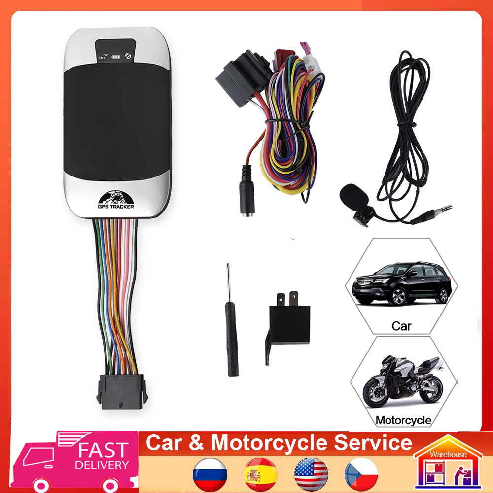 GT06/GT02D/TK205/TK303F ミニ GPS トラッカー車 LBS ロケーターカットオフ電源/燃料車アラーム追跡 2 グラム/4 グラム GPS トラック