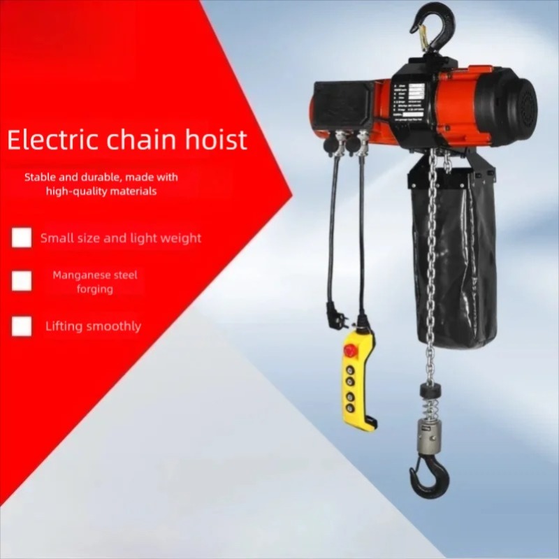 固定タイプチェーンホイスト 1T 2T リフティングタックル工業用チェーンリフティング装置ワークショップ商品吊り上げおよびマテリアルハンドリング用