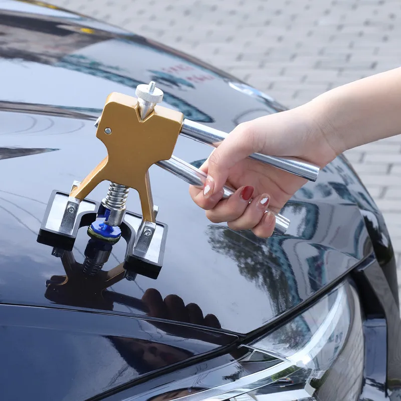車体板金無塗装デントプラスチックプラーキット自動あられピット除去修復ツールホット複数サイズ吸盤セット
