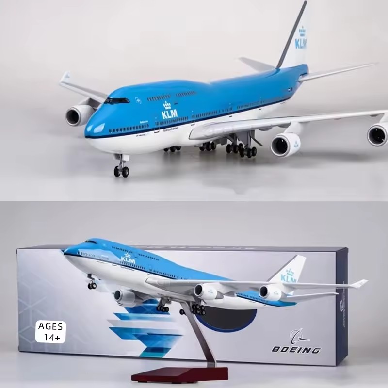 1:150 B747-400 KLM フライトミニチュアエアメタル飛行機模型飛行機オランダ航空航空機プラスチックスナップフィットパーツ誕生日