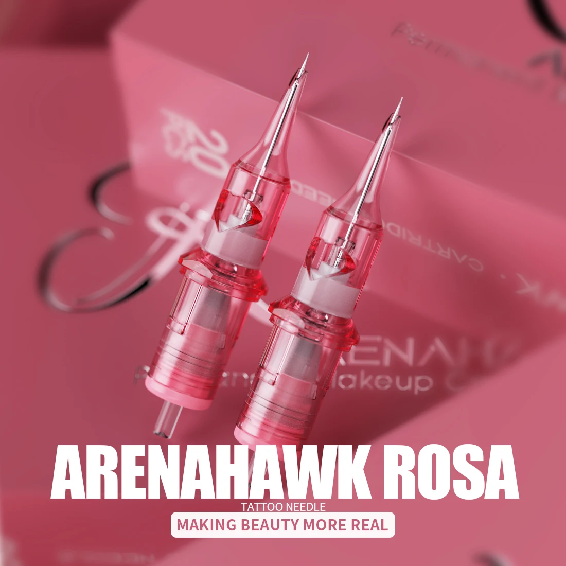 Arenahawk ローザ タトゥーニードル カートリッジ アートメイク SMP 1RL/3RL/5F /7F ユニバーサル ロータリー タトゥー マシンの供給に適しています