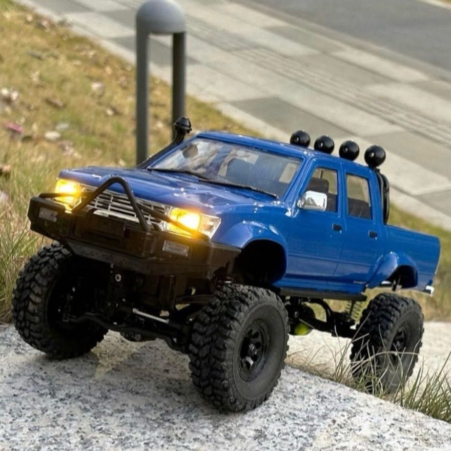 WPL C64-1 RC クローラー 1/16 スケール RC トラックオフロード RC ロッククローラー 4x4 リモコンピックアップ全地形 RTR 260 モーター大人のおもちゃ