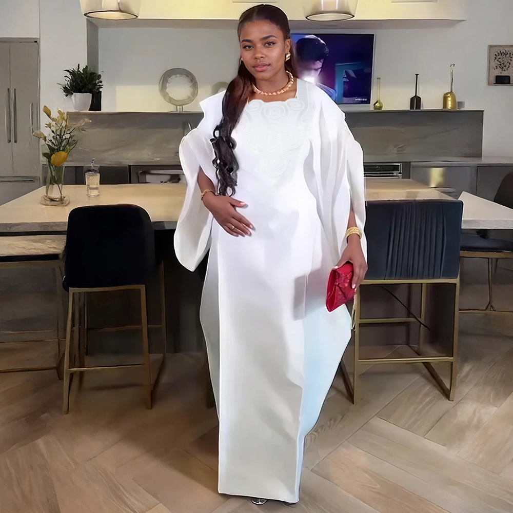 2026 アフリカのドレス女性の伝統的なアフリカ服 Dashiki 衣装パーティーイブニングドレスプラスサイズカフタンドバイイスラム教徒アバヤ