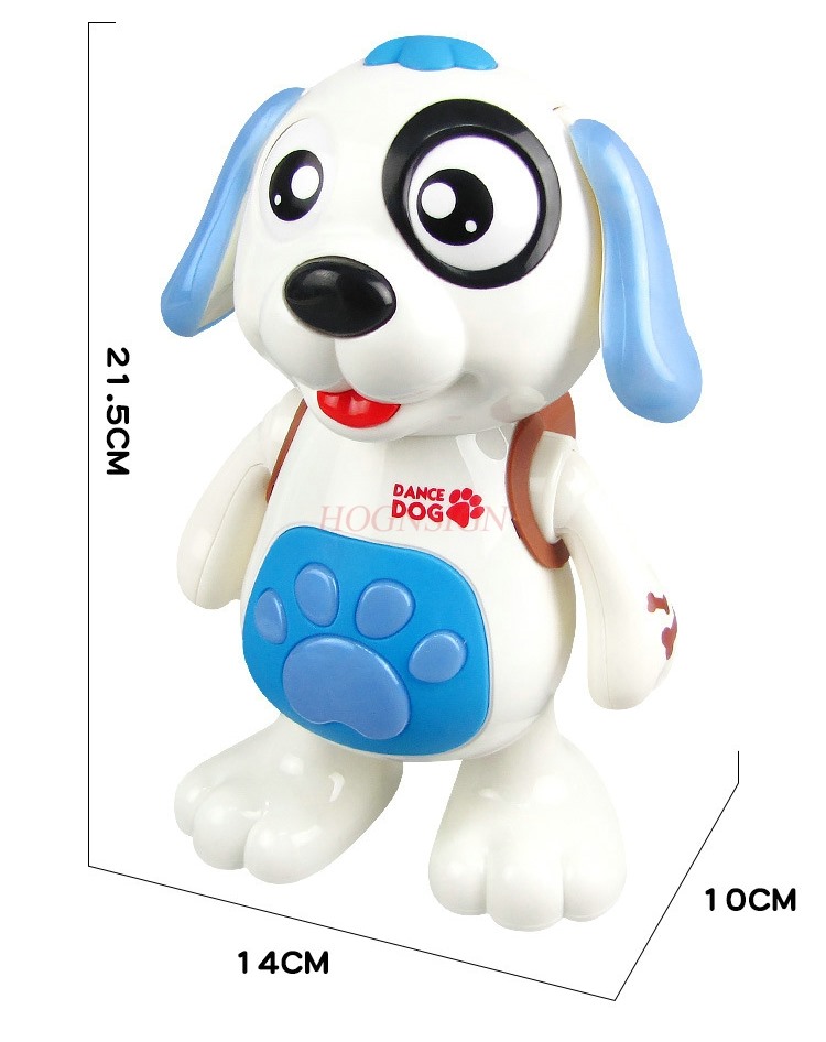 子供用電動ロボットおもちゃ: 歩いたり踊ったりできる犬、子犬