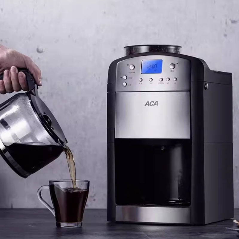 全自動アメリカンコーヒーミル小型ホームオフィスコーヒーマシン