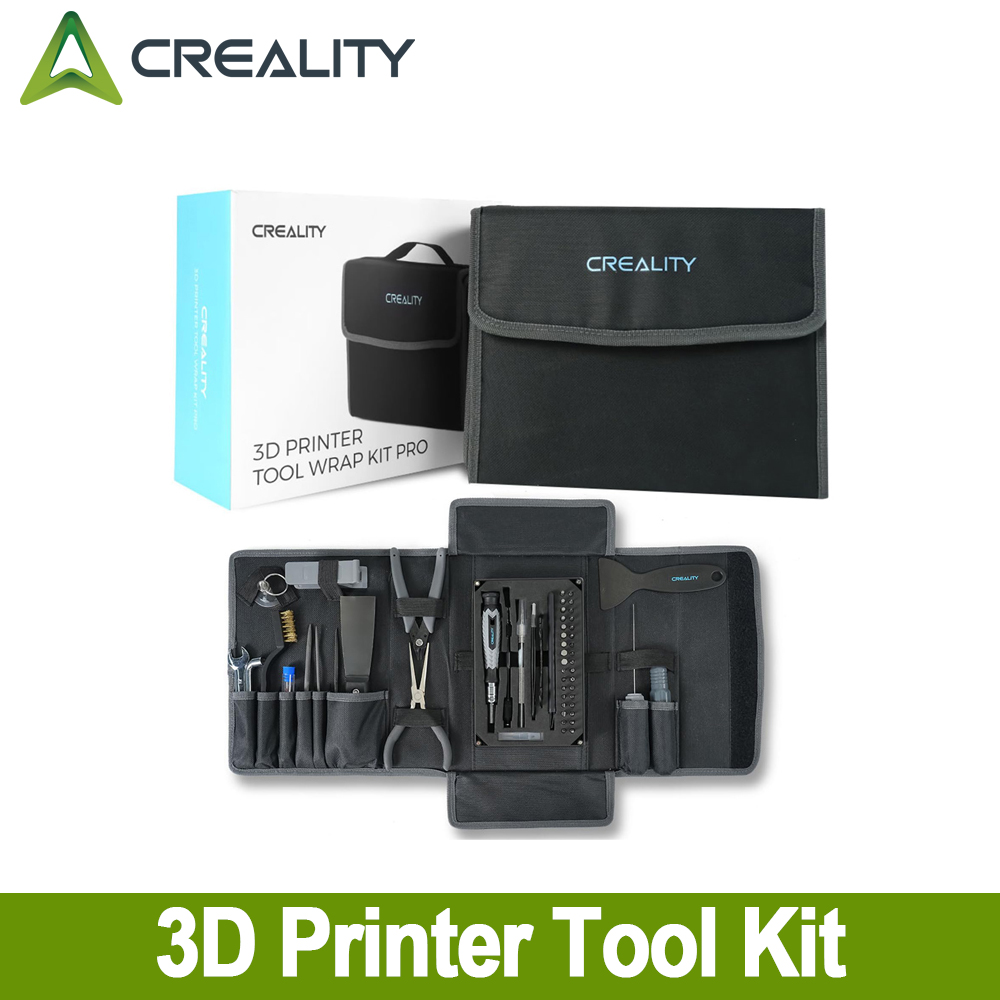 Creality 3D プリンターツールキット 74 個 3D 印刷ツールラップキット組み立て/取り外し/フィラメント切断セット 3D プリンターアクセサリー