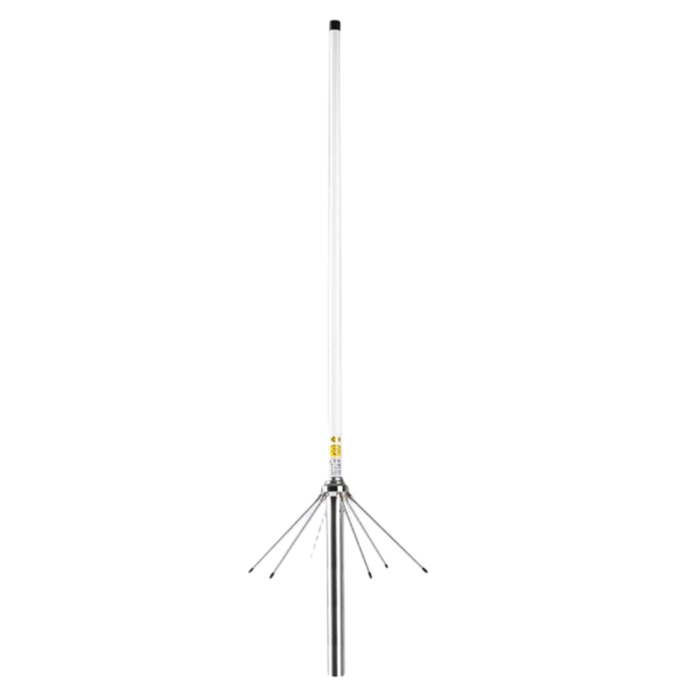 155MHz VHF グラスファイバー全方向性基地局アンテナ 10 メートル延長ケーブル UHF オスコネクタ付き低損失双方向無線アンテナ
