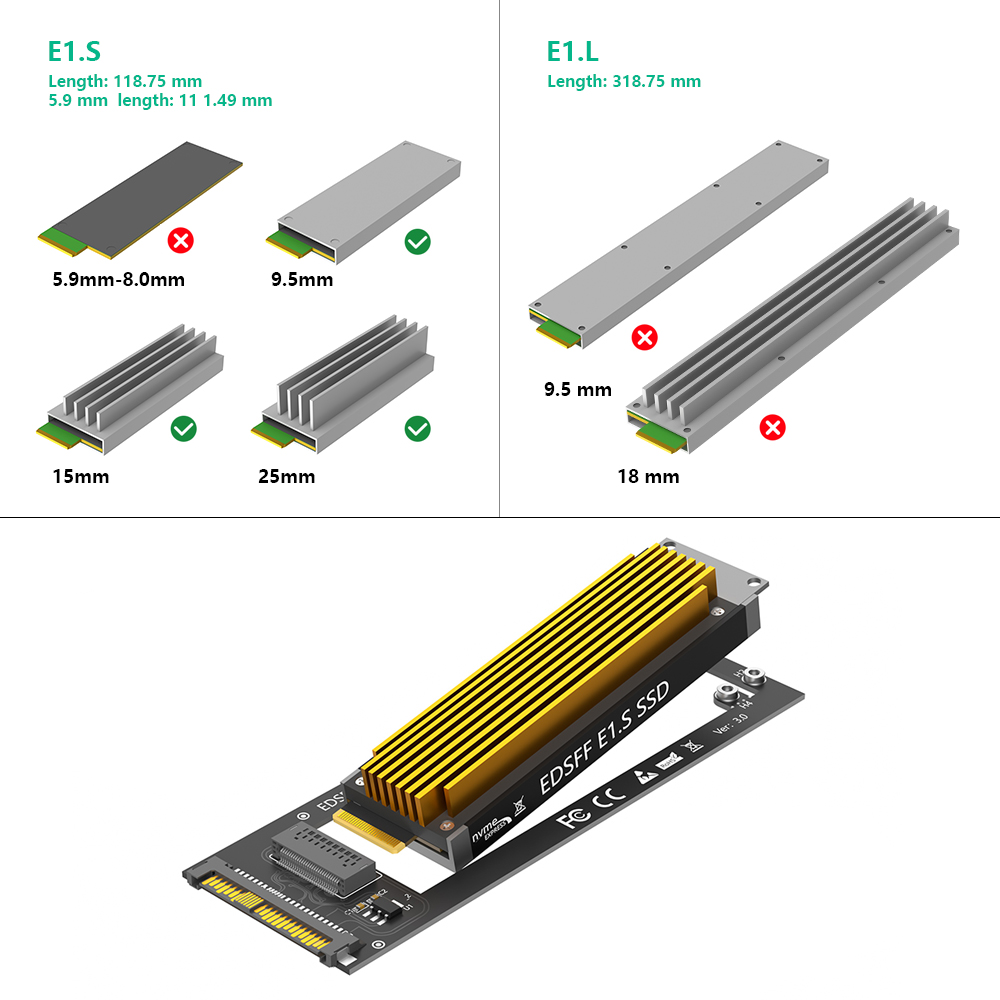 スマートインジケーターツール付属のM.2 PCIE - SATA拡張カード ASM1166 6Gbps 8/9ポート M.2 Mキー PCIE3.0 - SATAアダプター
