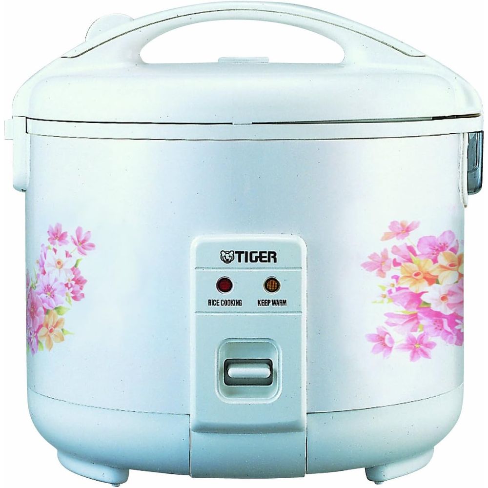 3合炊き(生) 炊飯器兼保温器 フローラルホワイト JNP-0550-FL