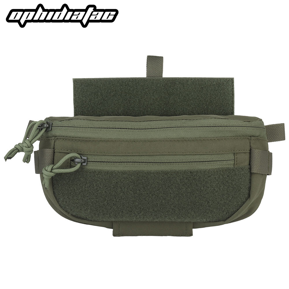 OPHIDIANTAC クイック分解と組み立て拡張バッグベストペンダントプルダウンバッグ EDC 腹部ウエストバッグ狩猟止血帯 m