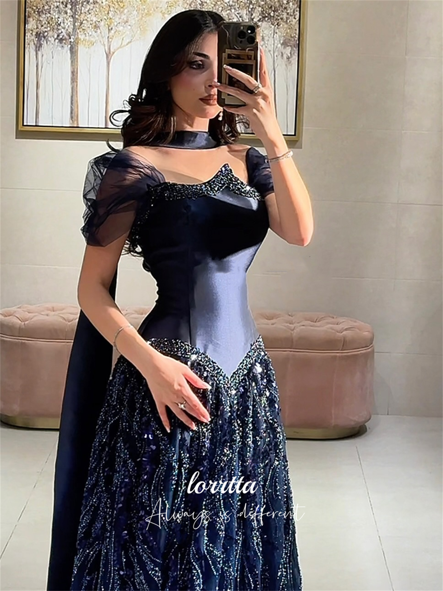 Lorrtta Customized Special Occasion Dress Evening Luxury Dress 2026 Sharon Happy Evening Dresses prom dresses فساتين سهرة