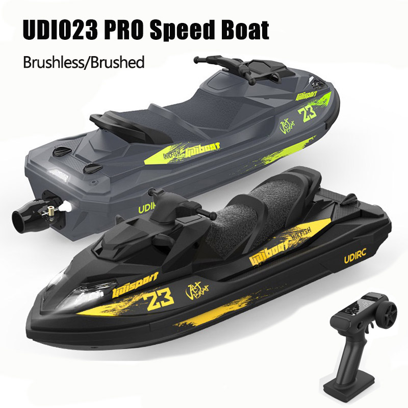 UDI023 RC スピードボート 2.4 グラムジェットスプレー RC ボートリモートコントロール船防水セルフライティング LED ライト RTR 高速モデルおもちゃ