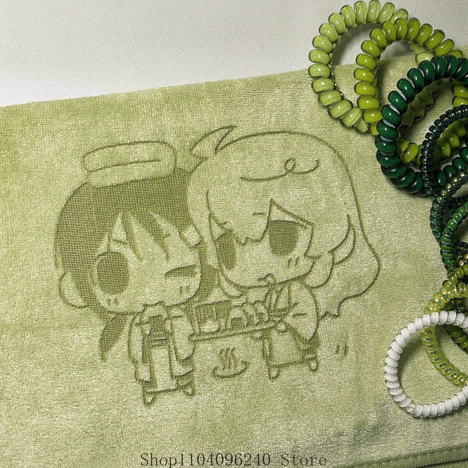 少女終末旅行温泉スープテーマタオルハンドカードマスコット学生アクセサリーファンギフト漫画アニメコスプレハロウィン