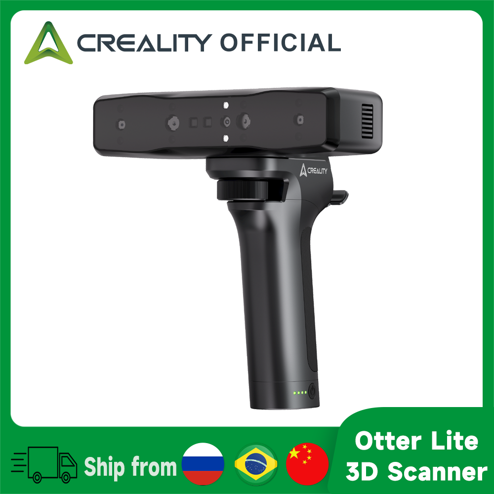 Creality 3D スキャナー Otter Lite Wifi ワイヤレススキャン スキャンブリッジ付き NIR 0.05mm 高精度 ポータブル 手ブレ防止 3D スキャナー