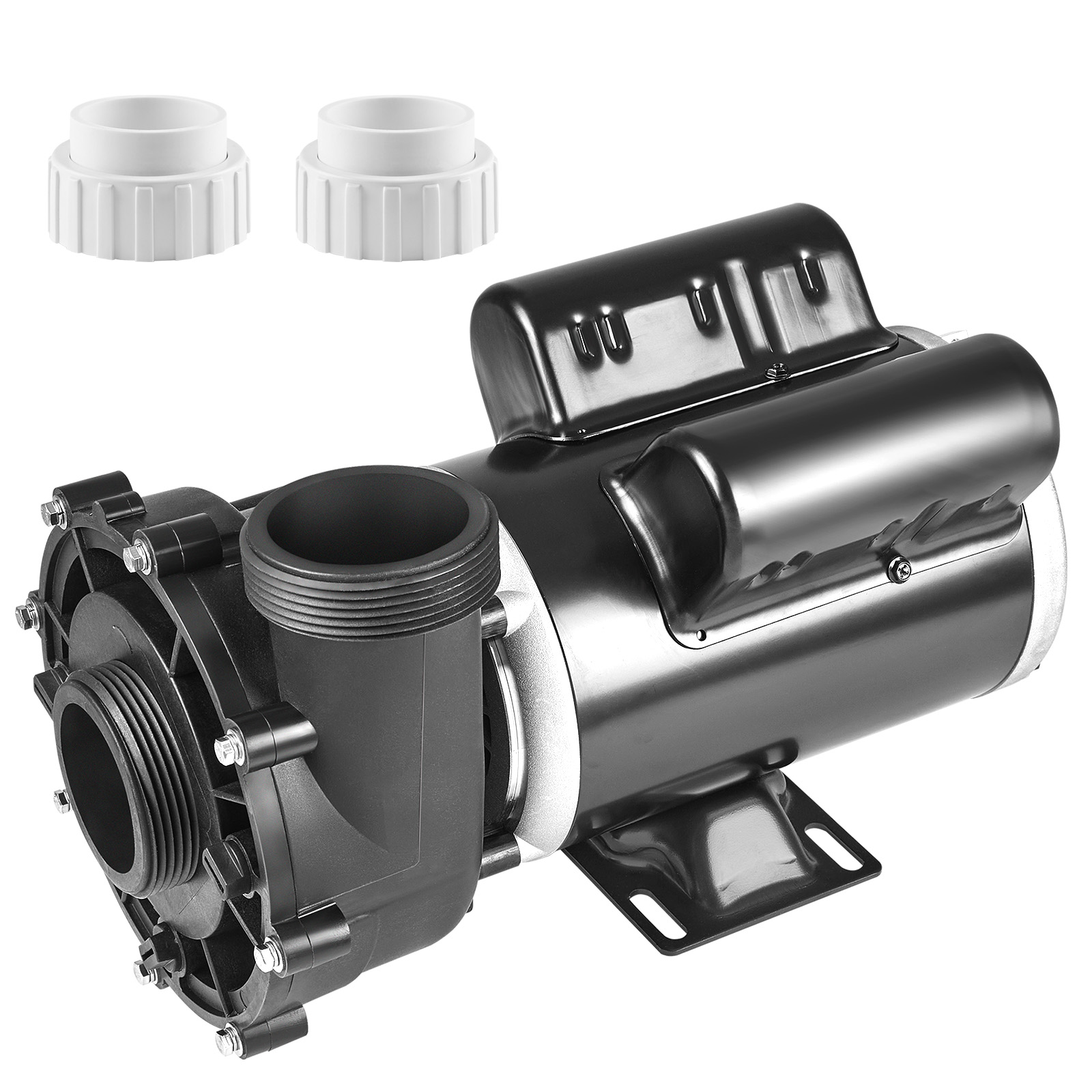SucceBuy 2 スピード SPA ポンプ 48/56 フレーム AC110-120V SPA ポンプ 1.5HP/3HP/4HP 高速 2 インチポート 90° 回転インターフェイス ホットタブ用