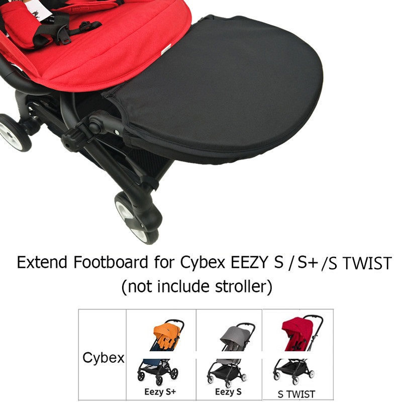 COLU KID® ベビーカーアクセサリー シート拡張ボード 調節可能なフットボード フットレスト、Cybex EEZY S S S STTWIST ベビーカー用ナップサック