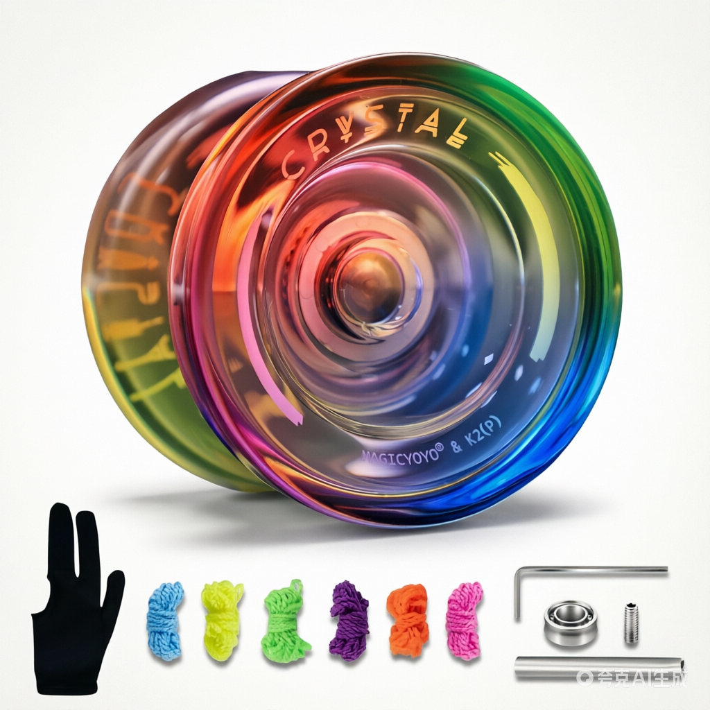 Magicyoyo K2 クリスタル 初心者 プロ コンペティション フィンガー グラインド デュアル ファンクション ヨーヨー ブレイジング ティーンズ ヨーヨー