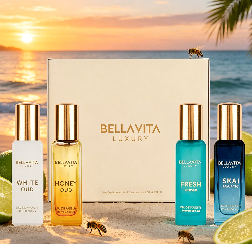 Bella Vita 高級ニューニュートラル香水ギフトボックス、オリエンタルウッド、耐久性がありフレッシュ、あらゆる機会に適しており、ギフトの最初の選択肢です。