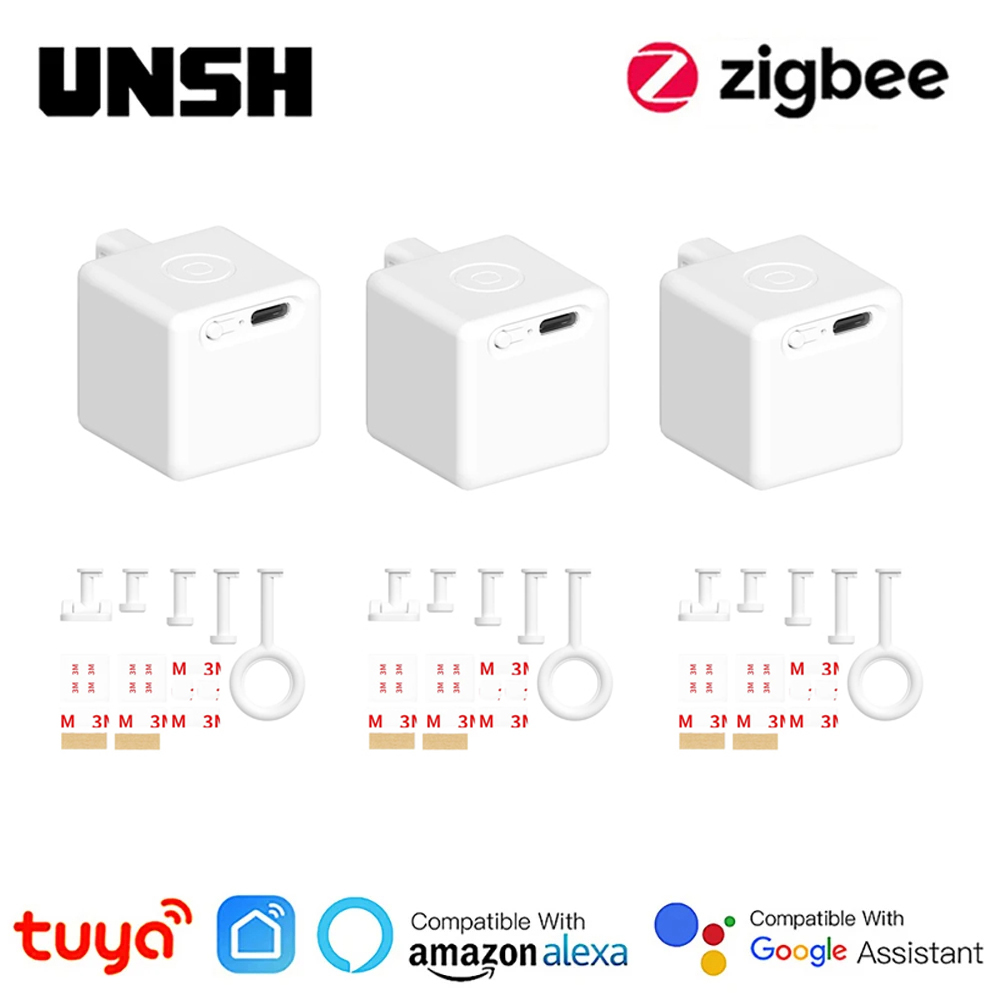 Tuya Zigbee 3.0 スマート タッチ フィンガーボット プラス Type-C 5V 充電式スイッチ ボタン プッシャー アーム フィンガーボット 経由アリス Alexa Google ホーム