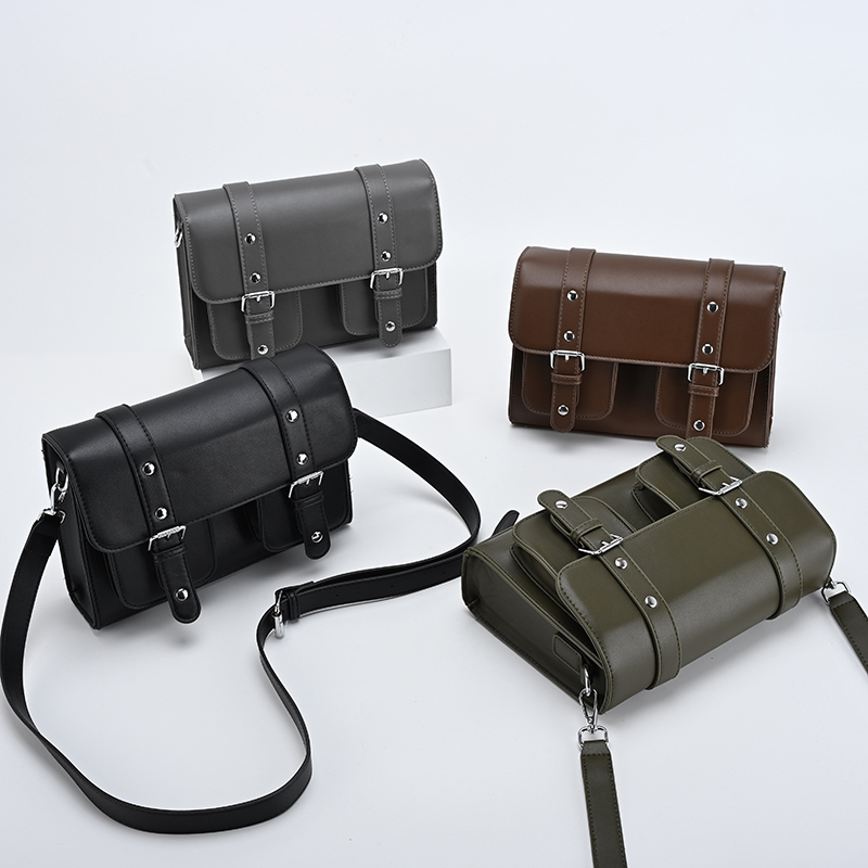 New Fashion Men's Crossbody Bag Large Capacity Messenger Bag For Men Luxury PU Leather Crossbody Bags Male Brand Design Satchels