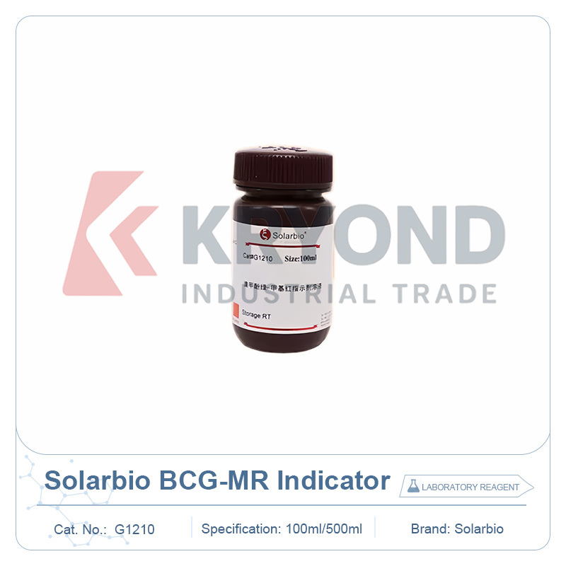 Solarbio G1210 ブロモクレゾールグリーンメチルレッド指示薬 滴定研究試験用実験用化学試薬サンプル用 100ml 500ml