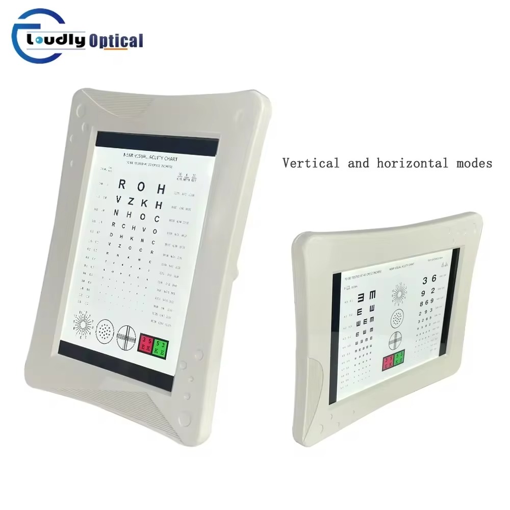 眼科用機器 近視力検査表（LEDライト付き） 高品質遠視力検査表 NV-23C