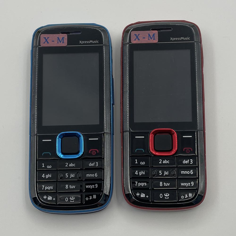 オリジナル 5130 XpressMusic ロック解除モバイル携帯電話 GSM 2 グラム英語ロシア語アラビア語キーボード携帯電話
