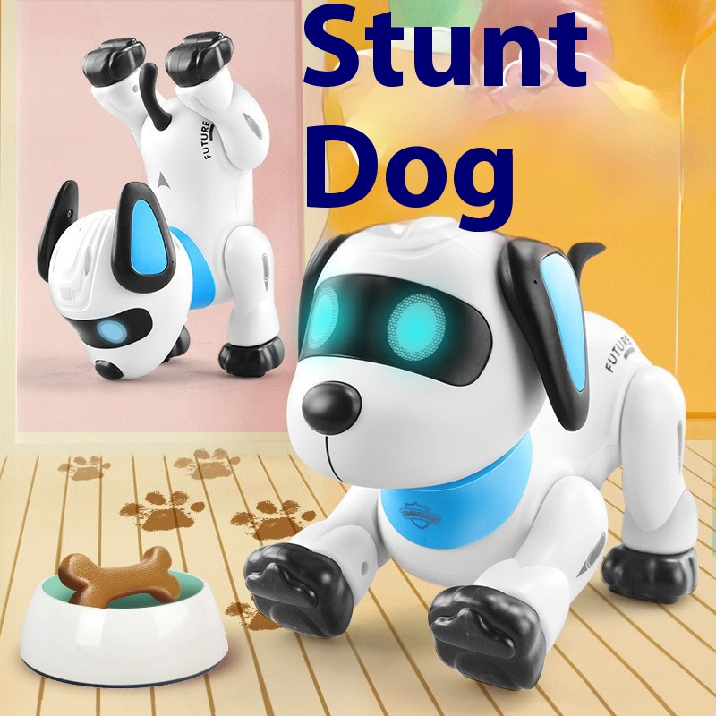 面白いロボット生体模倣インテリジェントマシン犬プログラミング特殊効果シミュレーション子供用リモコン電動おもちゃの犬