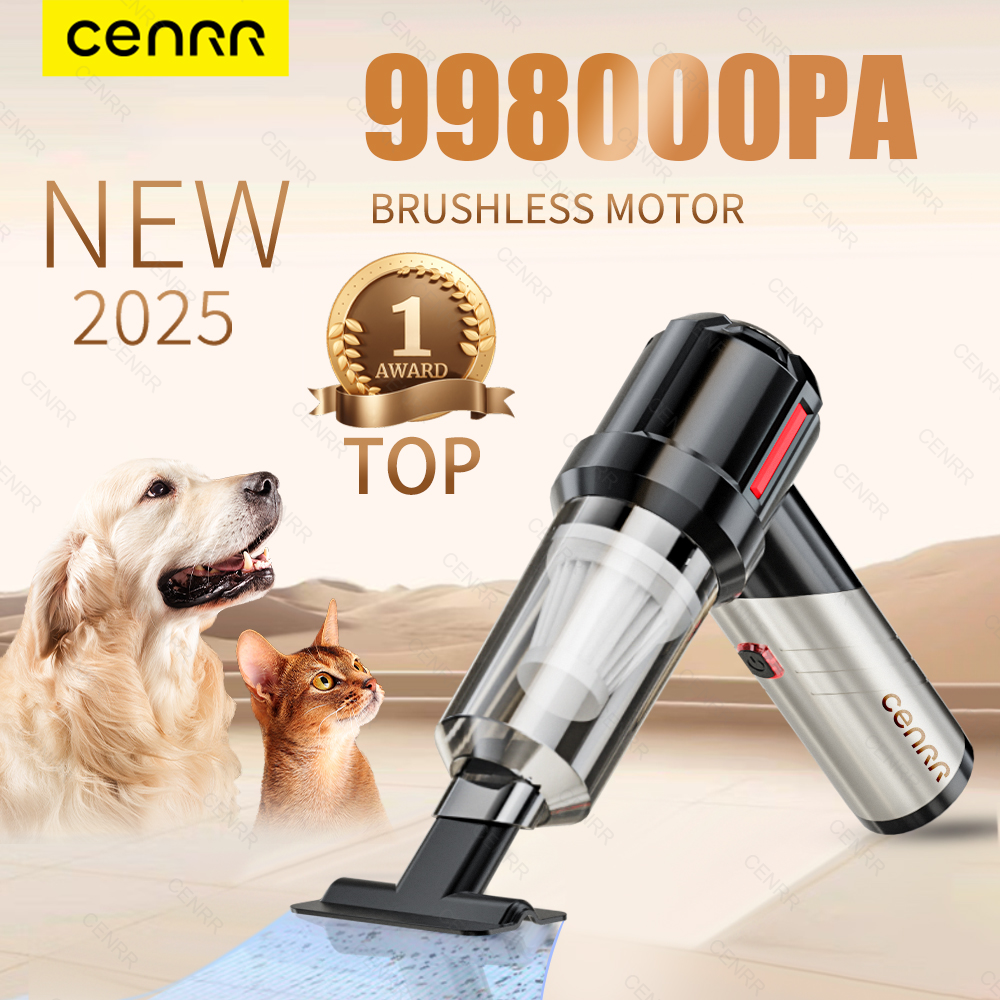CENRR 998000PA 車用掃除機強力な吸引強力なハンドヘルドワイヤレス掃除機ミニ送風機家電用