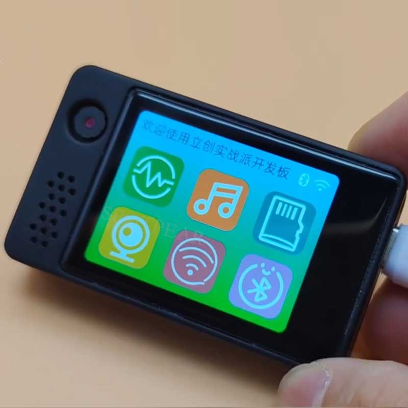 ESP32-S3 DeepSeek AI ボイスチャットカメラロボットボックス N16R8 開発ボード 2 インチ LCD タッチスクリーンディスプレイとカメラ 0.3/2MP