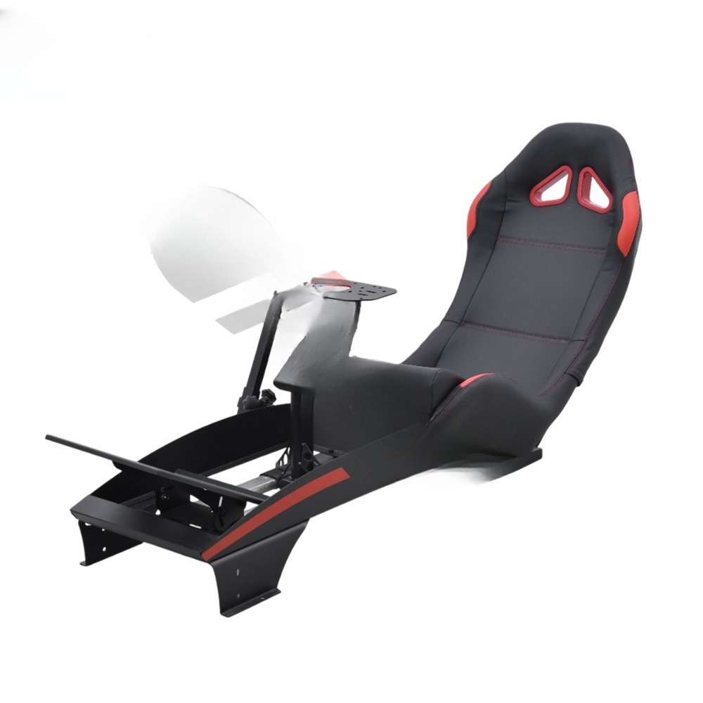 トップ レーシング エミュレーター コックピット ゲーム ステーション ドライビング レーシング チェア レーシング エミュレーター ビデオ ゲーム シート
