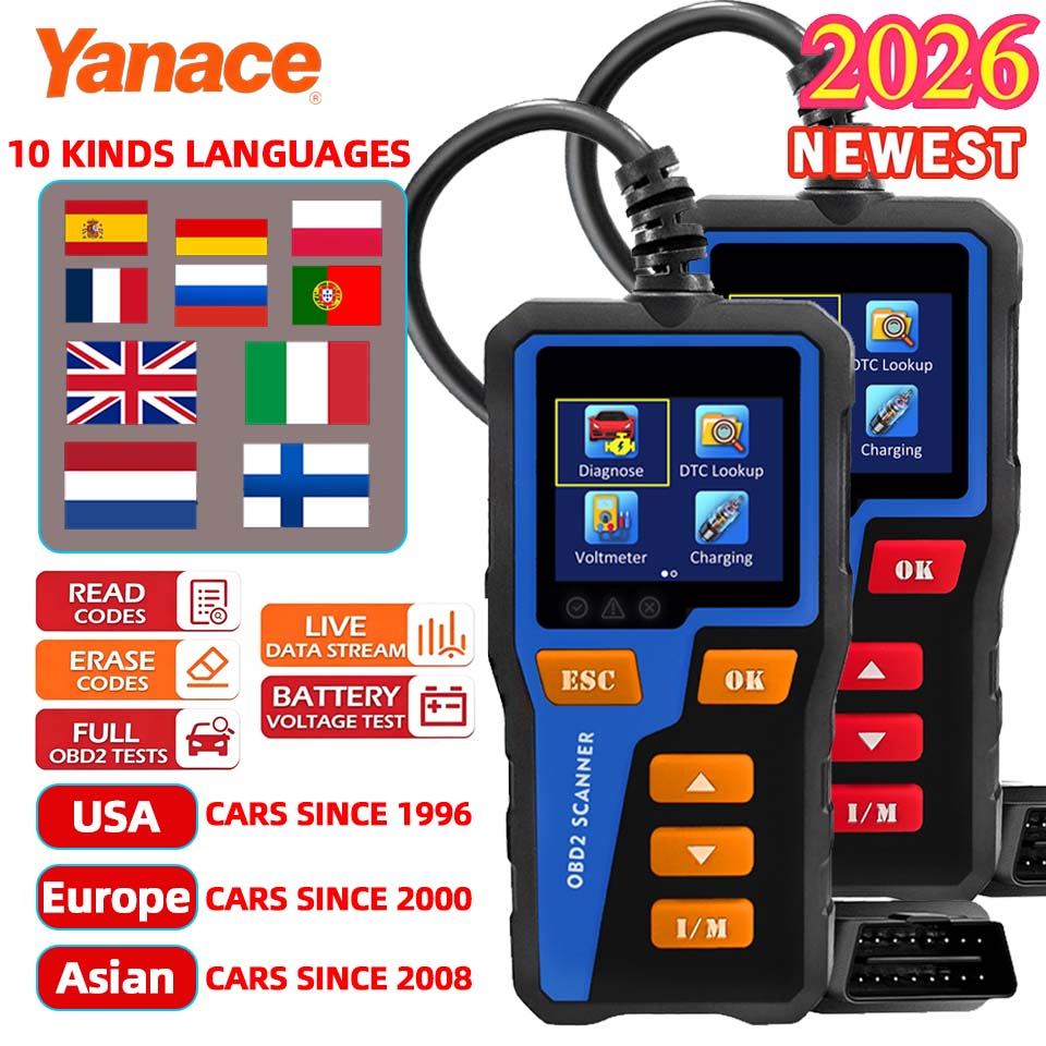 OBD2 スキャナ診断ツール VW アウディ用スキャナすべてのシステム EOBD コードリーダーエンジンバッテリーテスト読み取り障害コード検査ツール