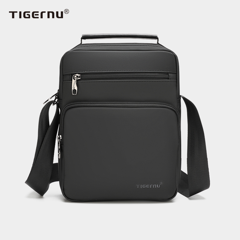 Tigernu 男性ショルダーバッグ 9.7 "iPad バッグミニハンドバッグ防水スリングバッグ男性ビジネストラベルクロスボディバッグメッセンジャーバッグ男性