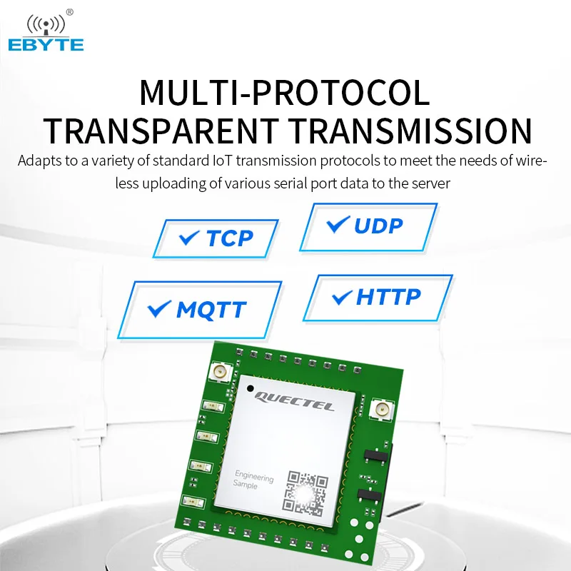 TTL から 4G 4G Cat1 モジュール透過的なデータ送信 EBYTE E840-TTL(EC05-DNE) MQTT Modbus をサポート TCP から TRU マルチリンク FOTA