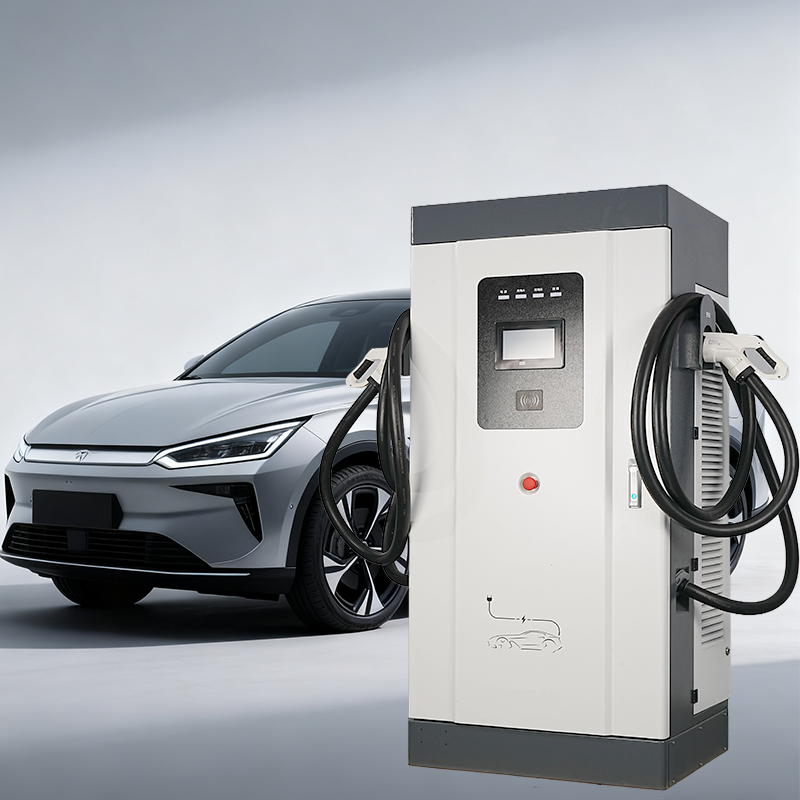 商業 OCPP 急速充電ステーション物流艦隊新しい 60kw-320kw 液晶画面電気自動車充電器 DC 出力