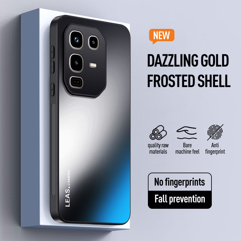 Infinix Note 50x 5G 用ケース 高級 AG つや消し眩しいゴールド ソフトシリコン ハード耐衝撃電話カバー InfinixNote50x 5G 用