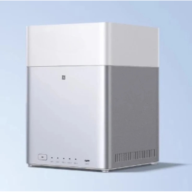 DH4300 Plus 4 ベイ デスクトップ NAS サポート容量最大 120TB 8GB LPDDR4X RAM 2.5GbE 4K ネットワーク接続ストレージ
