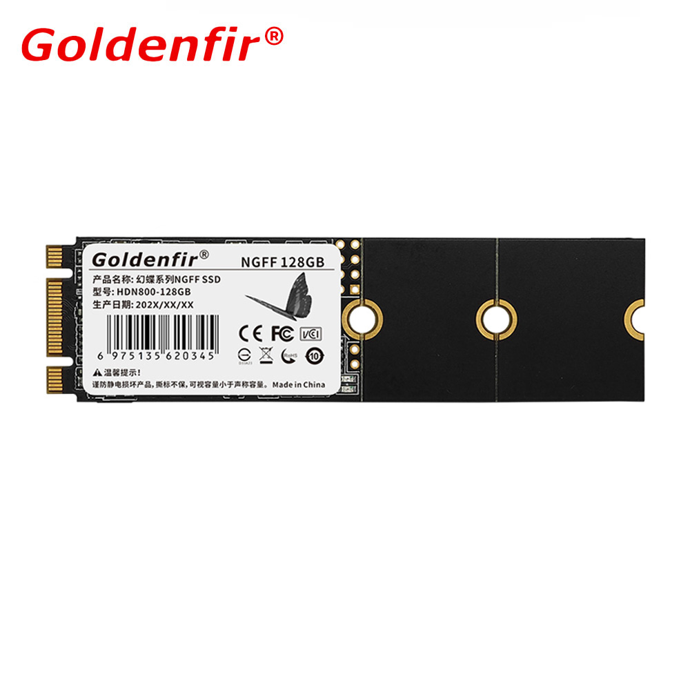 Goldenfir NGFF SSD 128 ギガバイト 256 ギガバイト 512 ギガバイト 1 テラバイト M.2 SATA 2242 2260 2280 内部ソリッドステートドライブ M2 ディスク