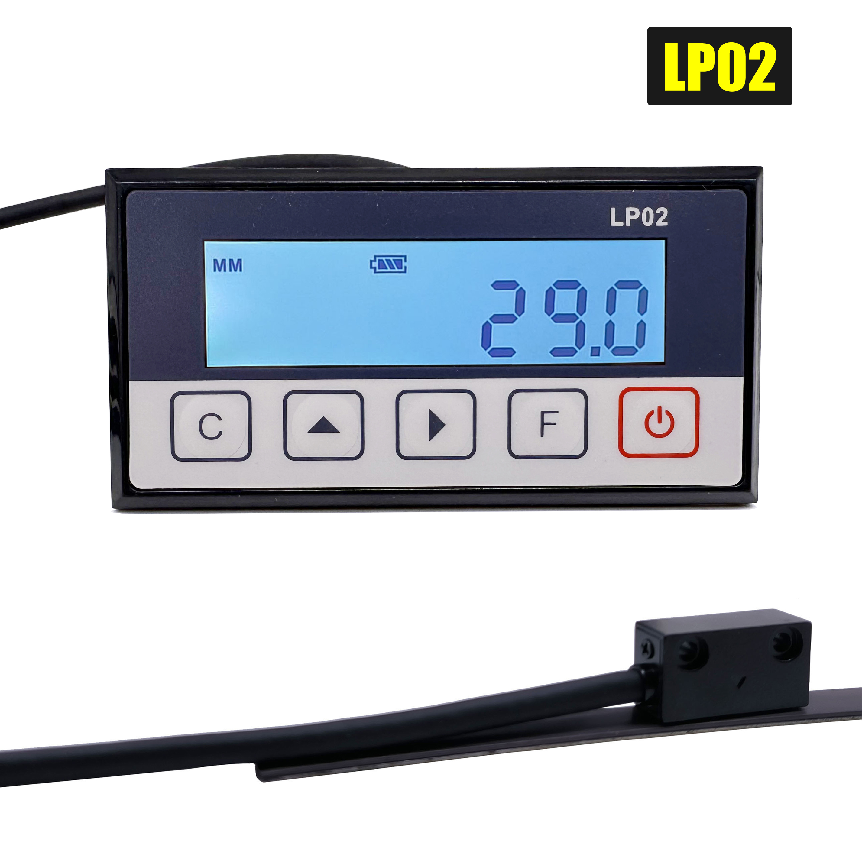 LP02 磁気スケール DRO ディスプレイ 内蔵埋め込み磁石測定システム ステインベルト付き磁気テープ プロファイル 木工