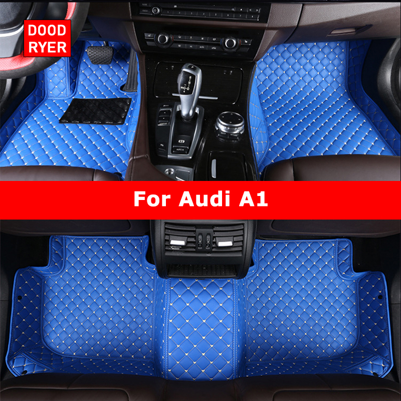 DOODRYER カスタム車のフロアマットアウディ A1 自動車カーペット Foot Coche Accessorie