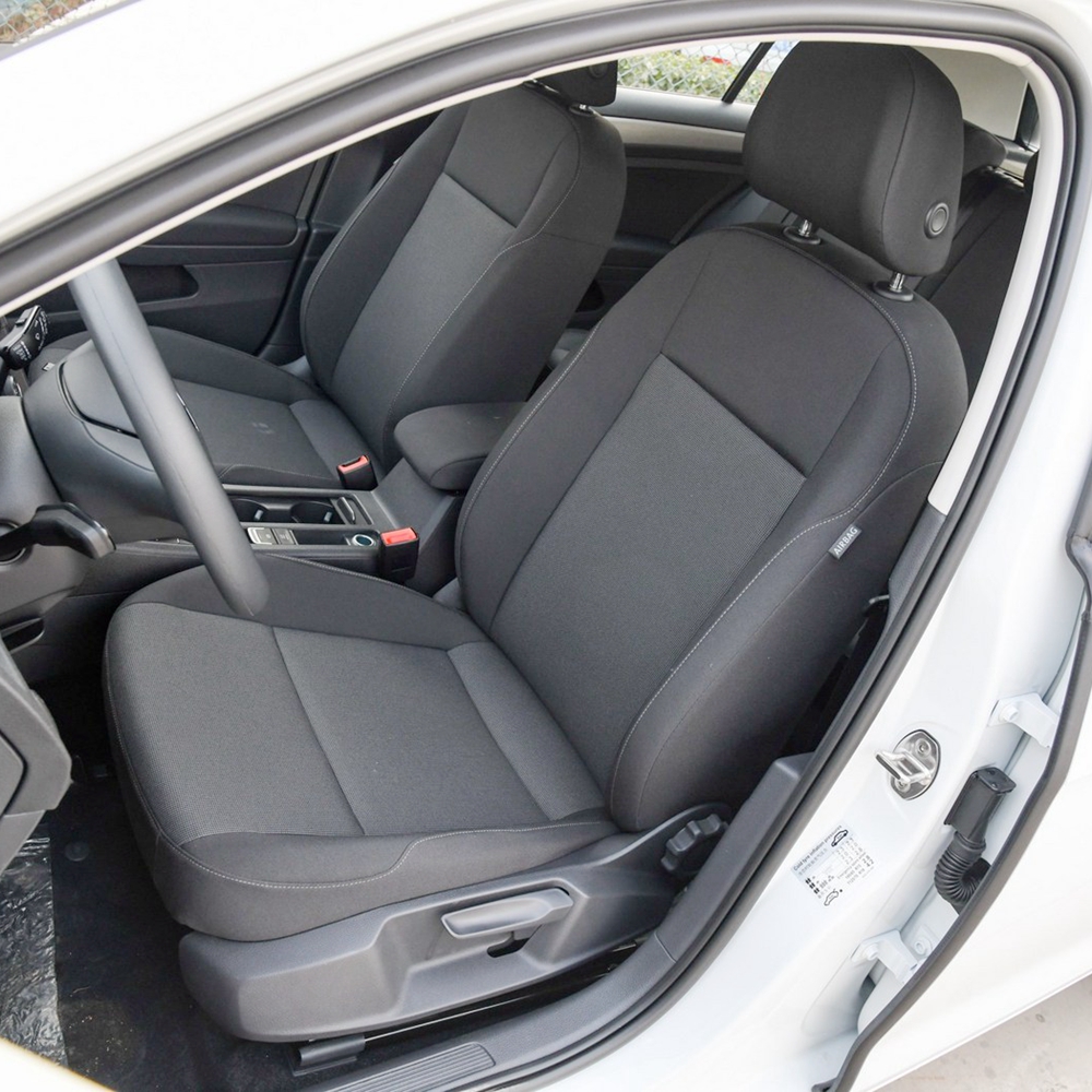 フォルクスワーゲンゴルフ 7 Alltrack 2013 2014 2015 2016 2017 2018 2019 フェイクレザーカスタムカーシートカバーセットプロテクターアクセサリー